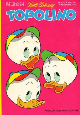 Copertina di TOPOLINO · 825 — Topolino n. 825