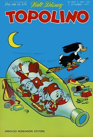 Copertina di TOPOLINO · 827 — Topolino n. 827