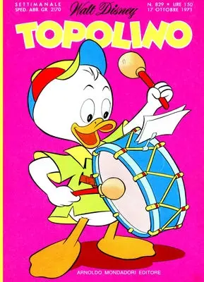 Copertina di TOPOLINO · 829 — Topolino n. 829