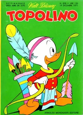 Copertina di TOPOLINO · 838 — Topolino n. 838