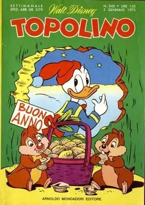 Copertina di TOPOLINO · 840 — Topolino n. 840