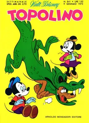 Copertina di TOPOLINO · 841 — Topolino n. 841