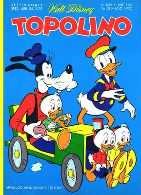 Copertina di TOPOLINO · 842 — Topolino n. 842