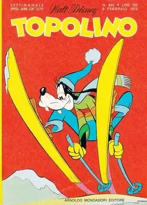 Copertina di TOPOLINO · 845 — Topolino n. 845