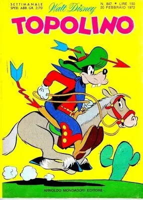 Copertina di TOPOLINO · 847 — Topolino n. 847