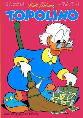 Copertina di TOPOLINO · 848 — Topolino n. 848