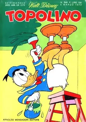 Copertina di TOPOLINO · 849 — Topolino n. 849