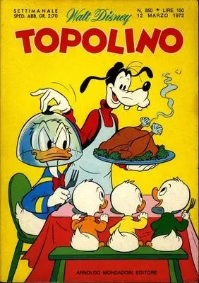 Copertina di TOPOLINO · 850 — Topolino n. 850