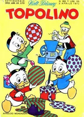 Copertina di TOPOLINO · 853 — Topolino n. 853