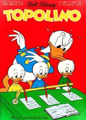 Copertina di TOPOLINO · 862 — Topolino n. 862