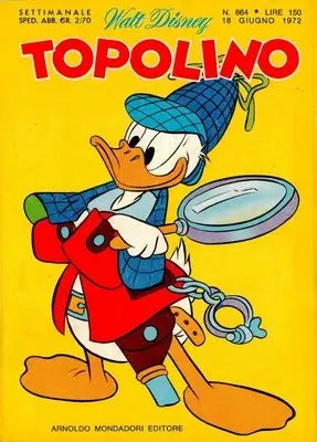 Copertina di TOPOLINO · 864 — Topolino n. 864