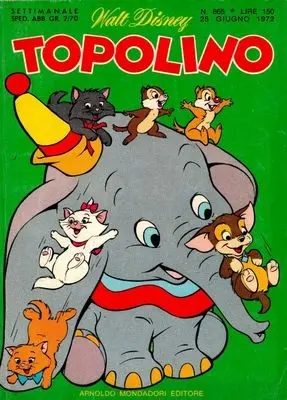 Copertina di TOPOLINO · 865 — Topolino n. 865