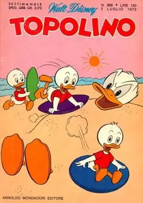 Copertina di TOPOLINO · 866 — Topolino n. 866