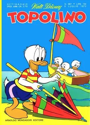 Copertina di TOPOLINO · 867 — Topolino n. 867