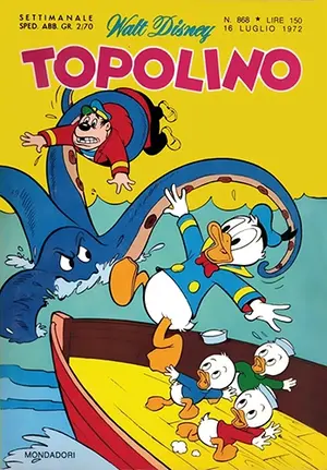 Copertina di TOPOLINO · 868 — Topolino n. 868