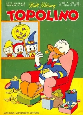 Copertina di TOPOLINO · 869 — Topolino n. 869
