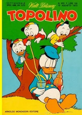 Copertina di TOPOLINO · 872 — Topolino n. 872