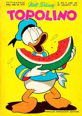 Copertina di TOPOLINO · 873 — Topolino n. 873