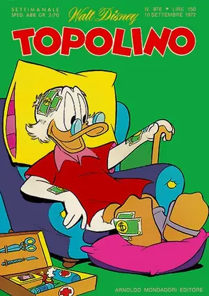 Copertina di TOPOLINO · 876 — Topolino n. 876