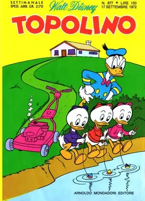 Copertina di TOPOLINO · 877 — Topolino n. 877