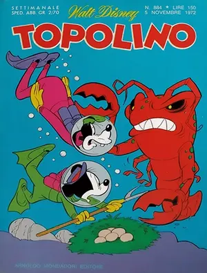 Copertina di TOPOLINO · 884 — Topolino n. 884