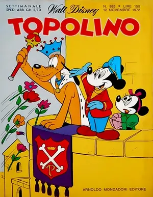 Copertina di TOPOLINO · 885 — Topolino n. 885