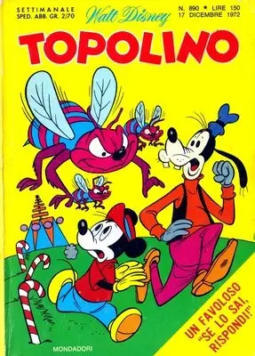 Copertina di TOPOLINO · 890 — Topolino n. 890