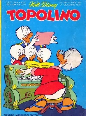 Copertina di TOPOLINO · 891 — Topolino n. 891