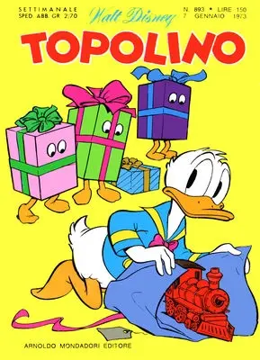 Copertina di TOPOLINO · 893 — Topolino n. 893