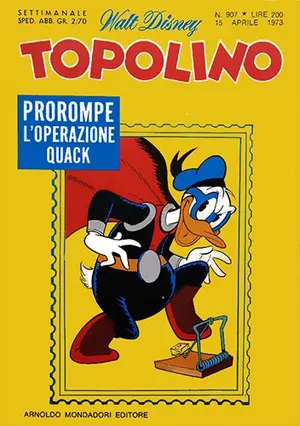Copertina di TOPOLINO · 907 — Topolino n. 907