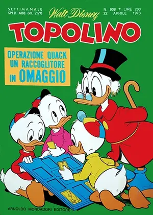 Copertina di TOPOLINO · 908 — Topolino n. 908