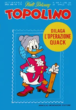 Copertina di TOPOLINO · 909 — Topolino n. 909