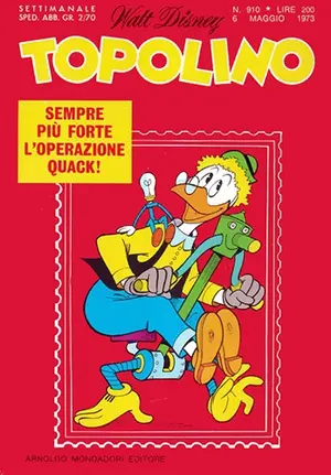 Copertina di TOPOLINO · 910 — Topolino n. 910