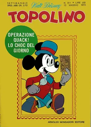 Copertina di TOPOLINO · 911 — Topolino n. 911