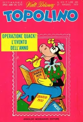 Copertina di TOPOLINO · 913 — Topolino n. 913