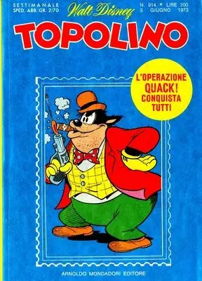 Copertina di TOPOLINO · 914 — Topolino n. 914