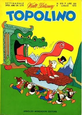 Copertina di TOPOLINO · 919 — Topolino n. 919