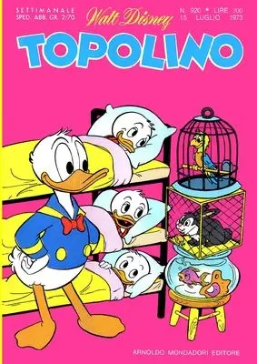 Copertina di TOPOLINO · 920 — Topolino n. 920