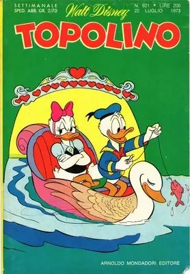 Copertina di TOPOLINO · 921 — Topolino n. 921