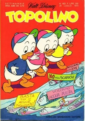 Copertina di TOPOLINO · 922 — Topolino n. 922