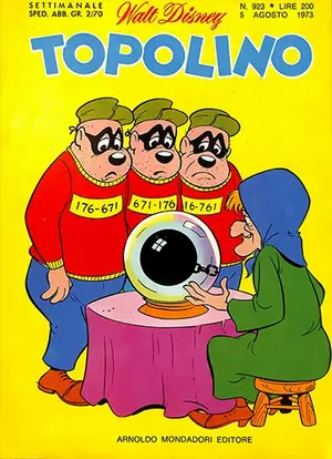 Copertina di TOPOLINO · 923 — Topolino n. 923