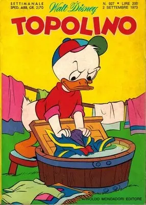 Copertina di TOPOLINO · 927 — Topolino n. 927