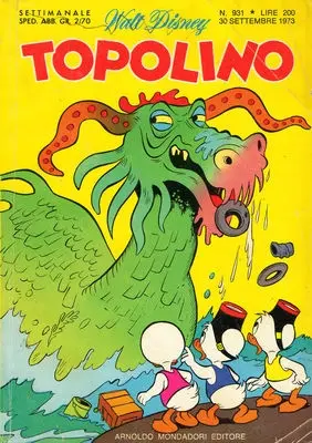 Copertina di TOPOLINO · 931 — Topolino n. 931