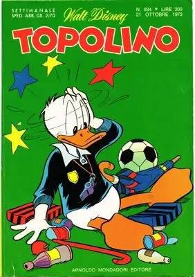 Copertina di TOPOLINO · 934 — Topolino n. 934