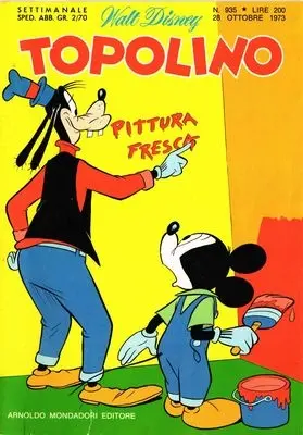 Copertina di TOPOLINO · 935 — Topolino n. 935