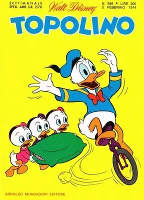 Copertina di TOPOLINO · 949 — Topolino n. 949
