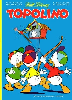 Copertina di TOPOLINO · 952 — Topolino n. 952