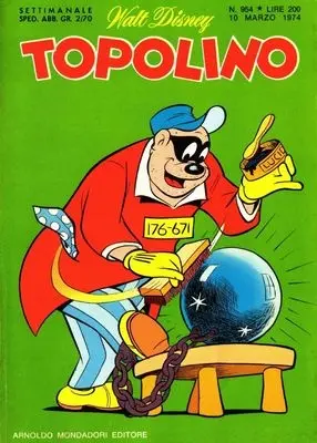 Copertina di TOPOLINO · 954 — Topolino n. 954