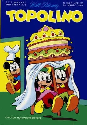 Copertina di TOPOLINO · 956 — Topolino n. 956