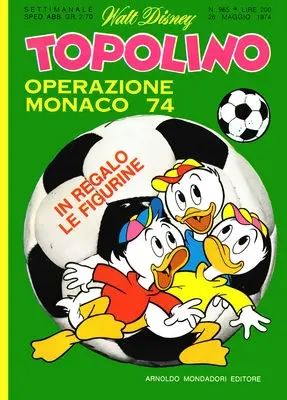 Copertina di TOPOLINO · 965 — Topolino n. 965